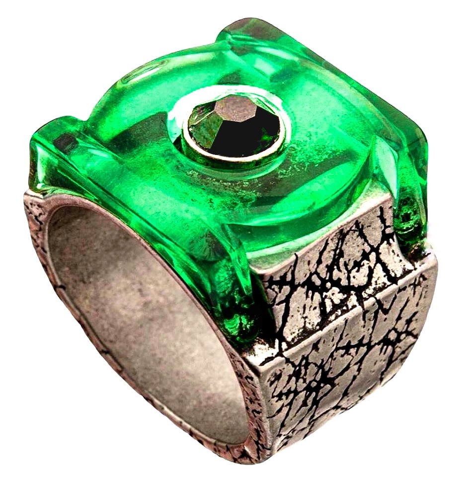 GREEN LANTERN GUY GARDNER PROP REPLICA RING LANTERNS SUPERMAN 2025 MOVIE SZ 9-14