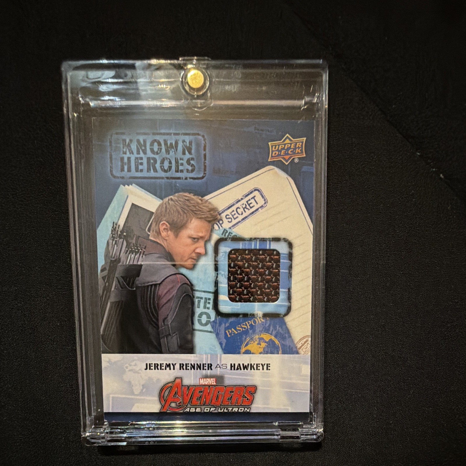 Jeremy Renner As Hawkeye - 2016 Upper Deck Marvel Captain America: Civil War