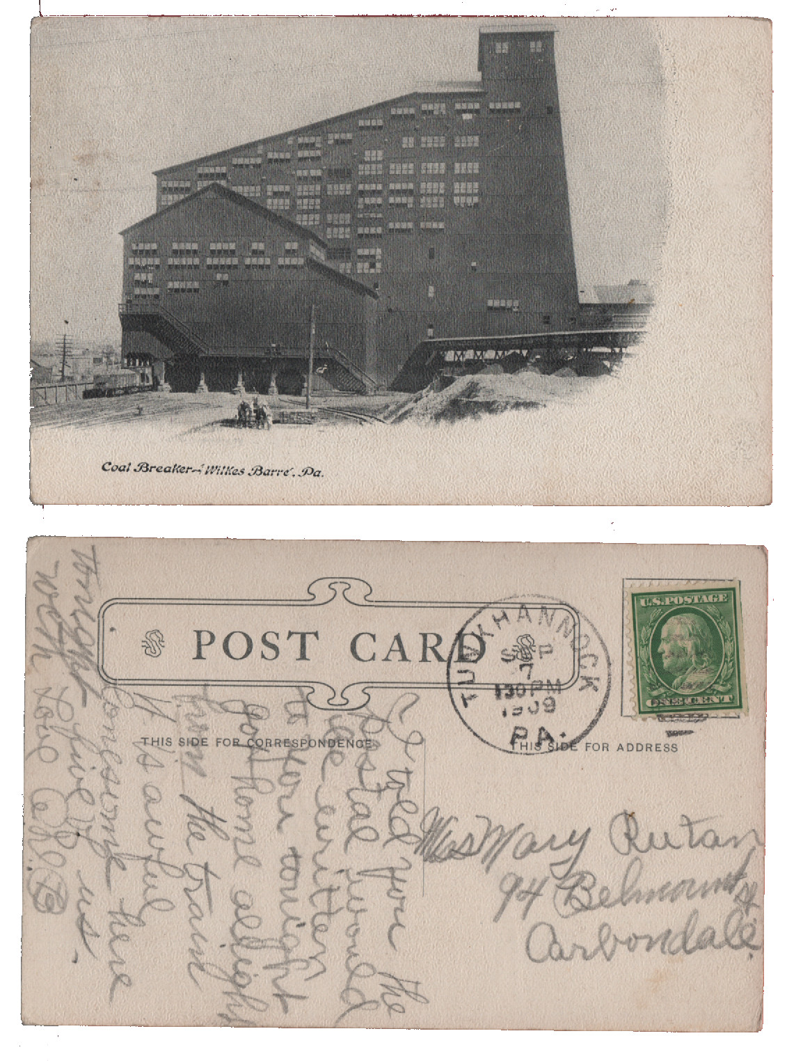 Lot of 20 Vintage Postcards Wilkes-Barre & Kingston PA Coal Breaker Linen RPPC Lot of 20 Vintage Postcards Wilkes-Barre & Kingston PA Coal Breaker Linen RPPC