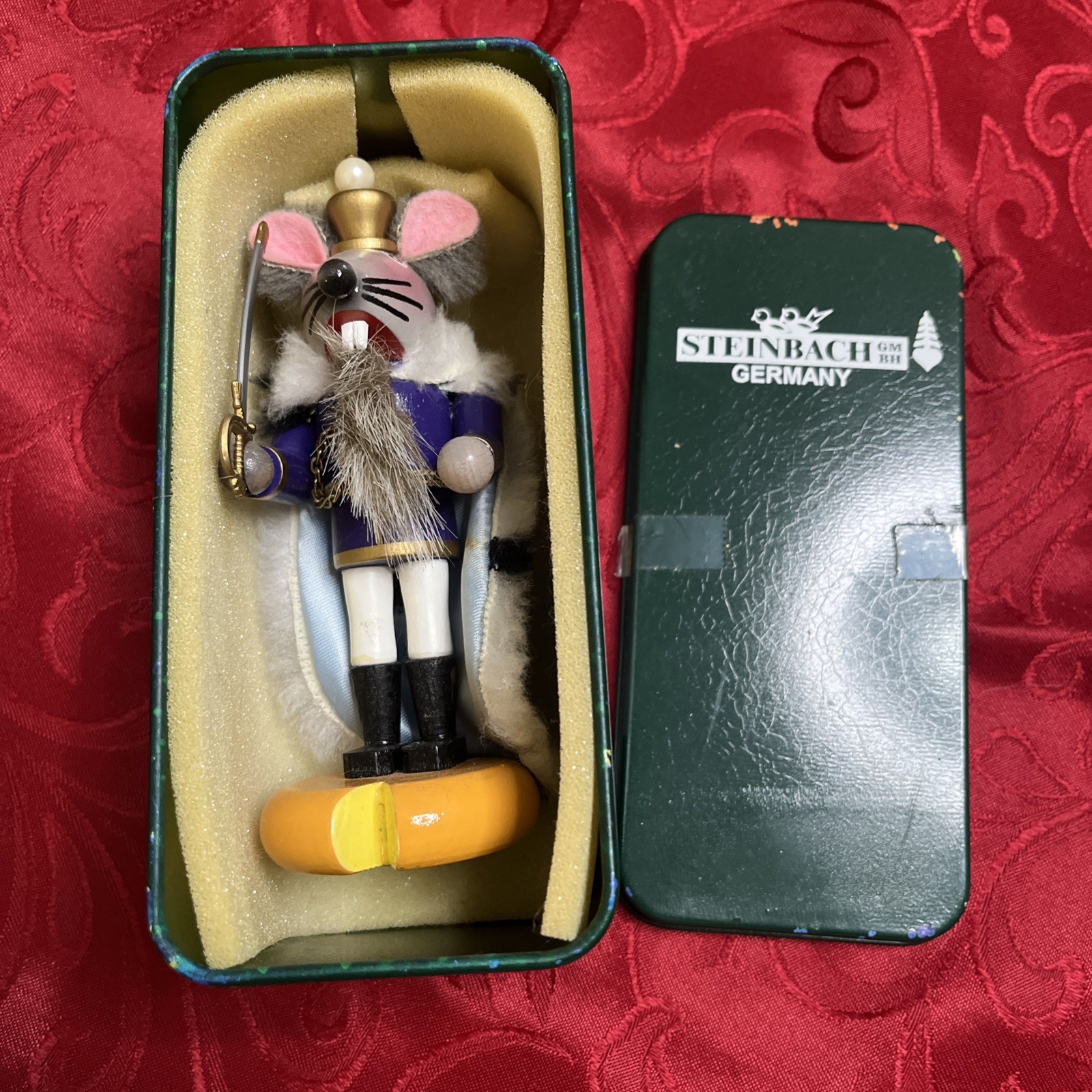 Steinbach Limited Edition Tchaikovsky Mouse King Mini Nutcracker 5” In Box Steinbach Limited Edition Tchaikovsky Mouse King Mini Nutcracker 5” In Box