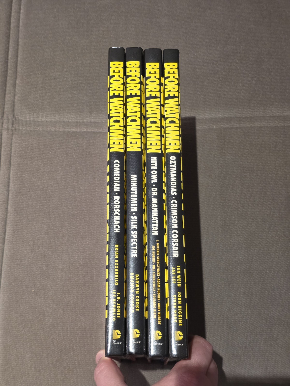 Before Watchmen Deluxe Hardcover Book Set DC Comics Complete Series Set 4 Books