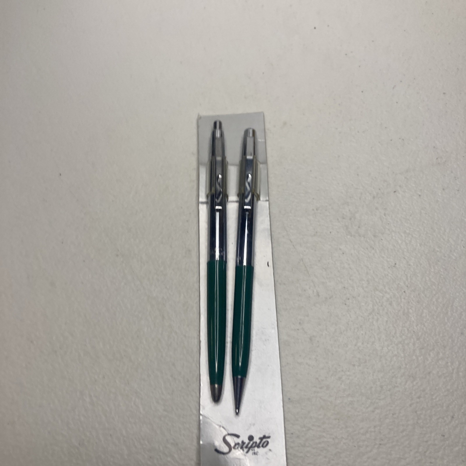 Vintage SCRIPTO 2 pc. SET-Mechanical Pencil and Pen in Original Package USA-B Vintage SCRIPTO 2 pc. SET-Mechanical Pencil and Pen in Original Package USA-B