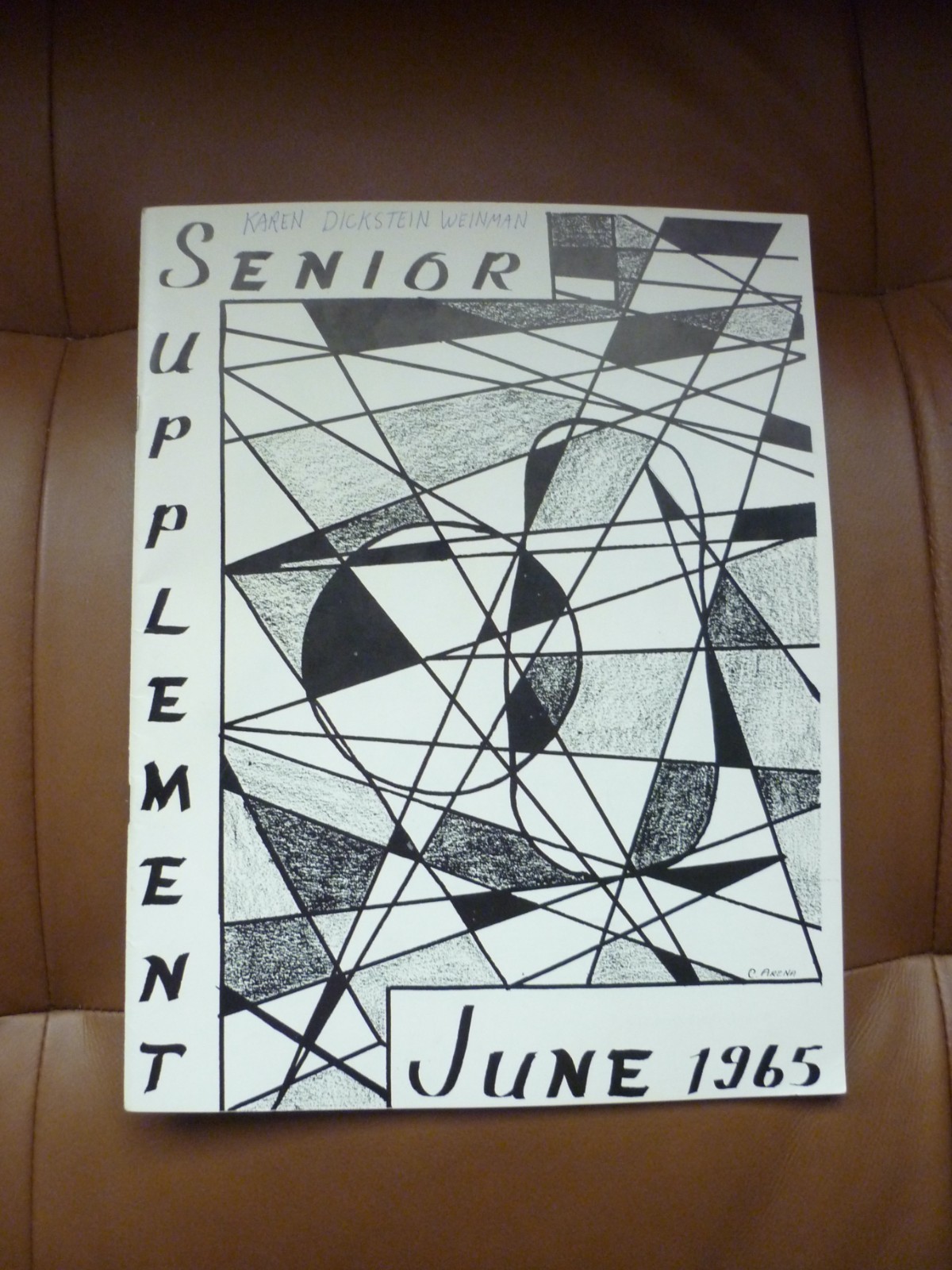 June 1965 Scranton Central High School Yearbook  Original Near Mint IMPRESSIONS