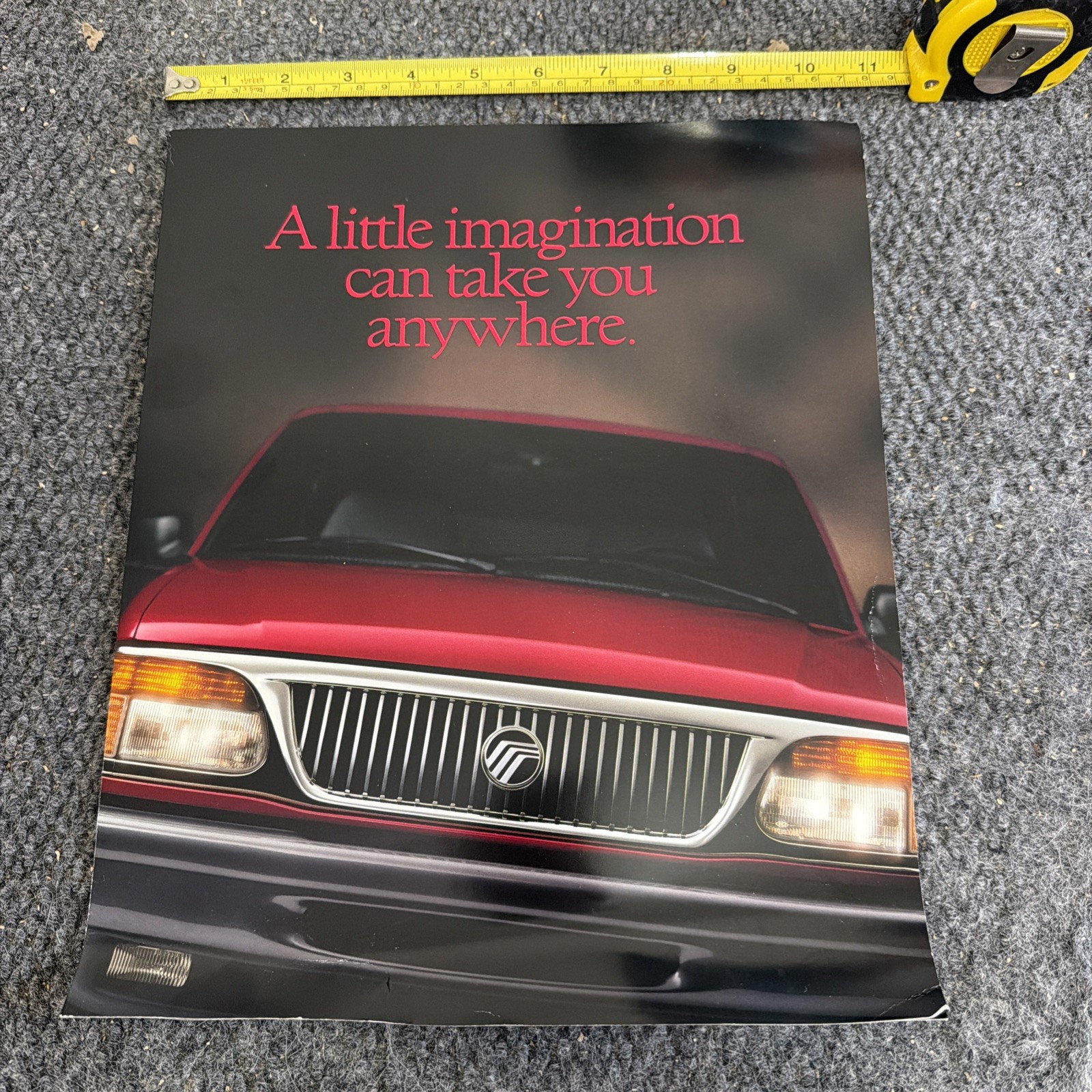 Original 1996 Mercury Mountaineer Deluxe Sales Brochure Original 1996 Mercury Mountaineer Deluxe Sales Brochure