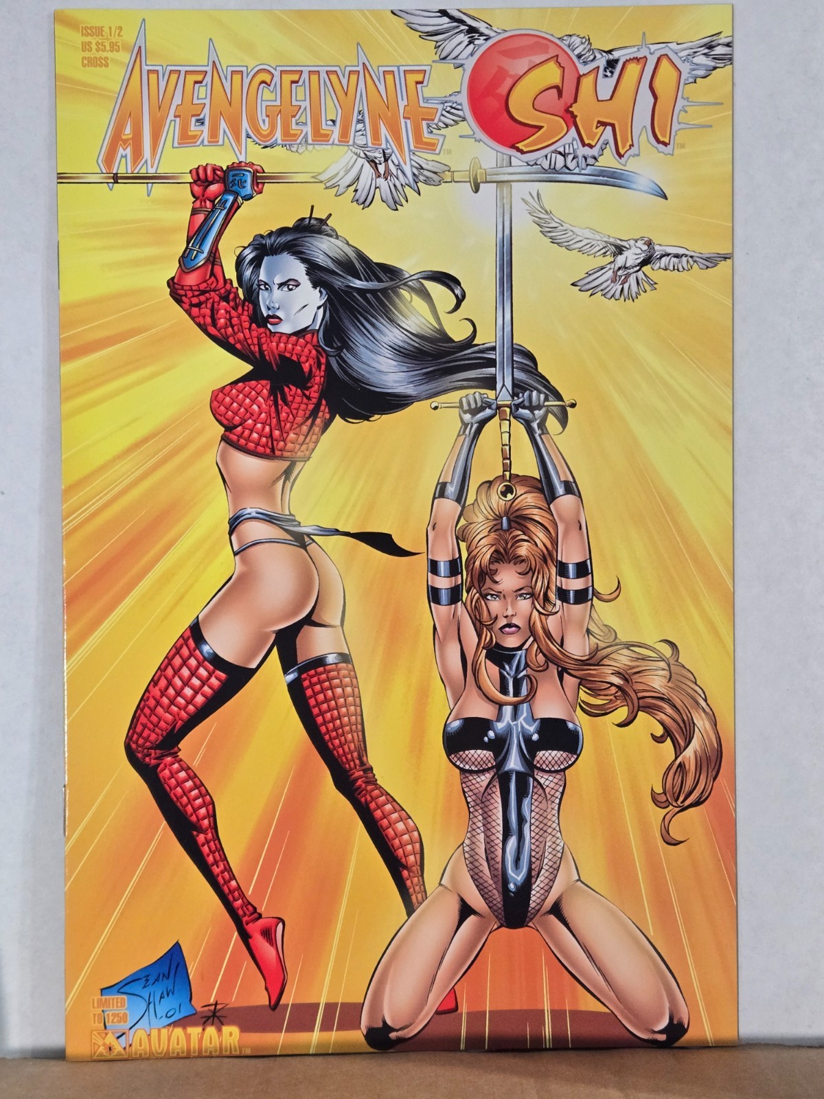 AVENGELYNE SHI #1/2 CROSS LIMITED TO 1250