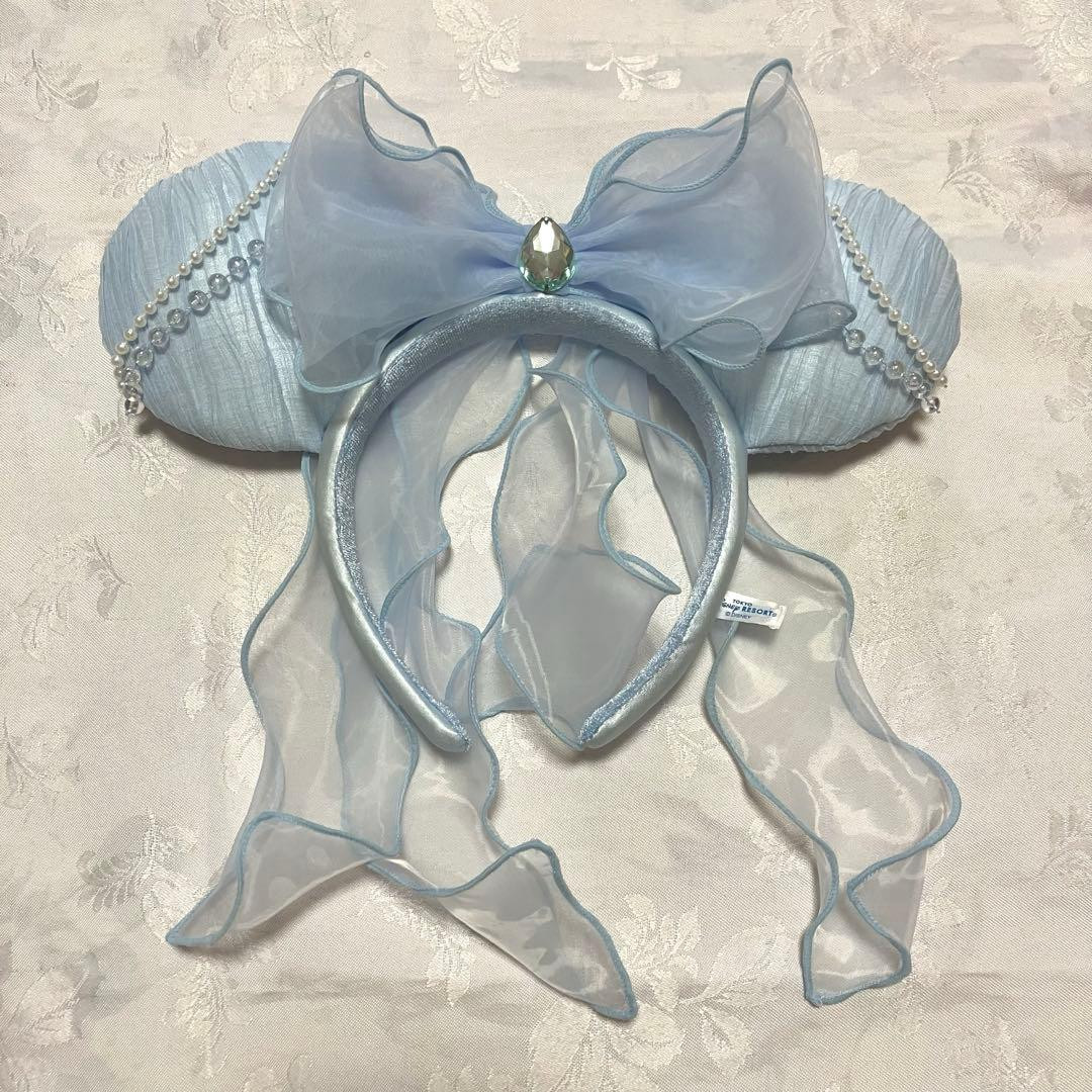 Tokyo DisneySea Ariel Ears Headband 24th Anniversary TDR Limited Japan