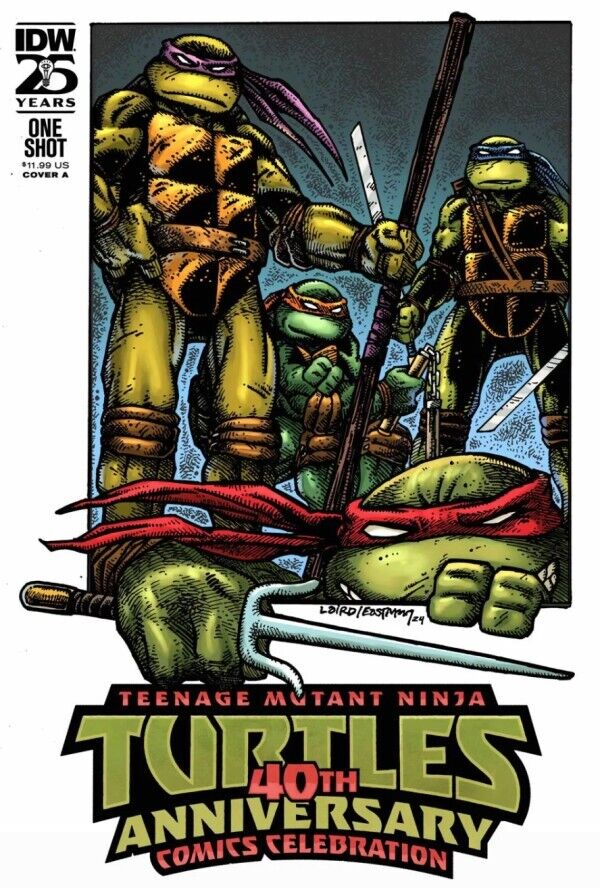 Teenage Mutant Ninja Turtles 40th Anniversary Comics PRESALE 7/10 TMNT 2024