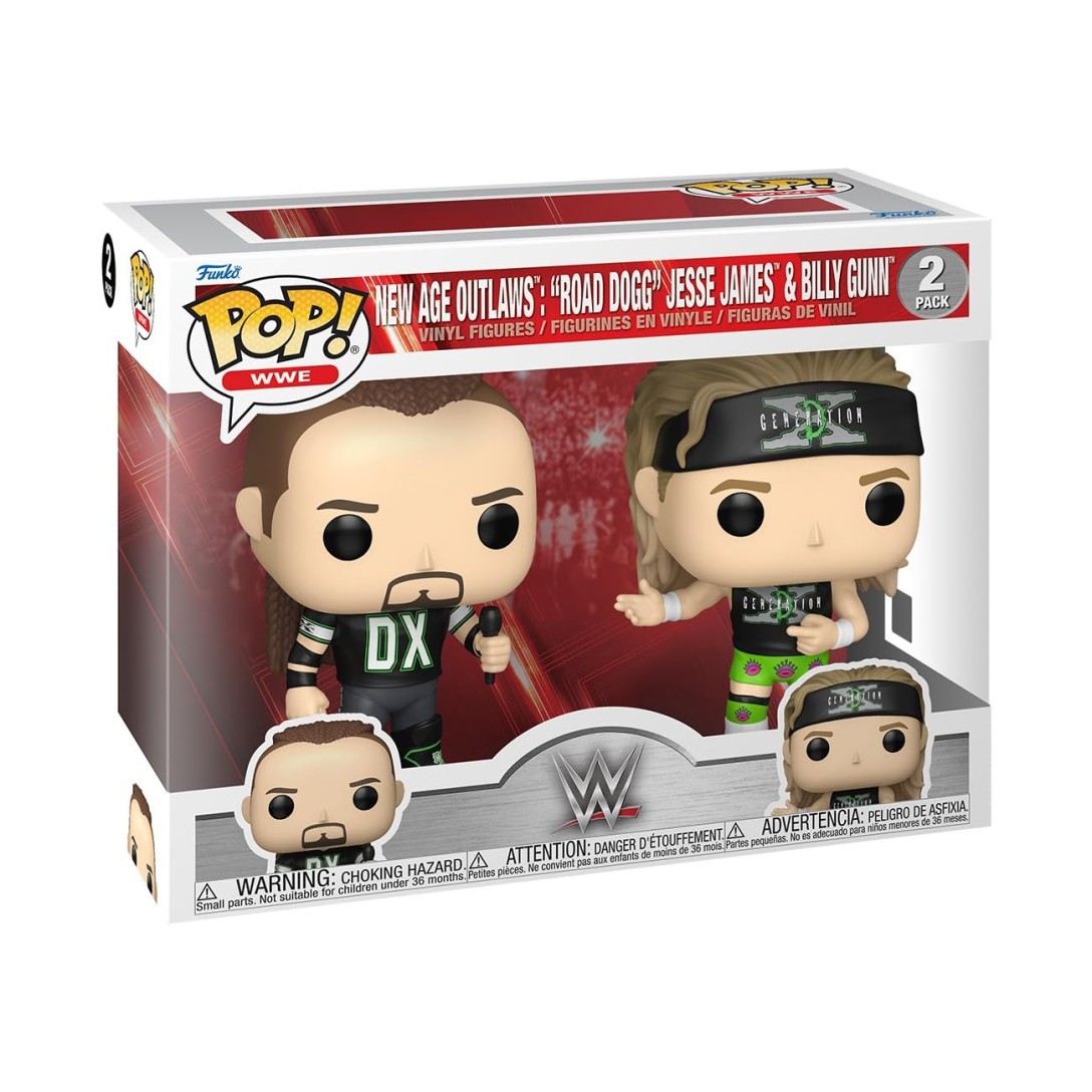 Funko POP WWE: New Age Outlaws - Road Dogg Jesse James 2 Pack Funko POP WWE: New Age Outlaws - Road Dogg Jesse James 2 Pack