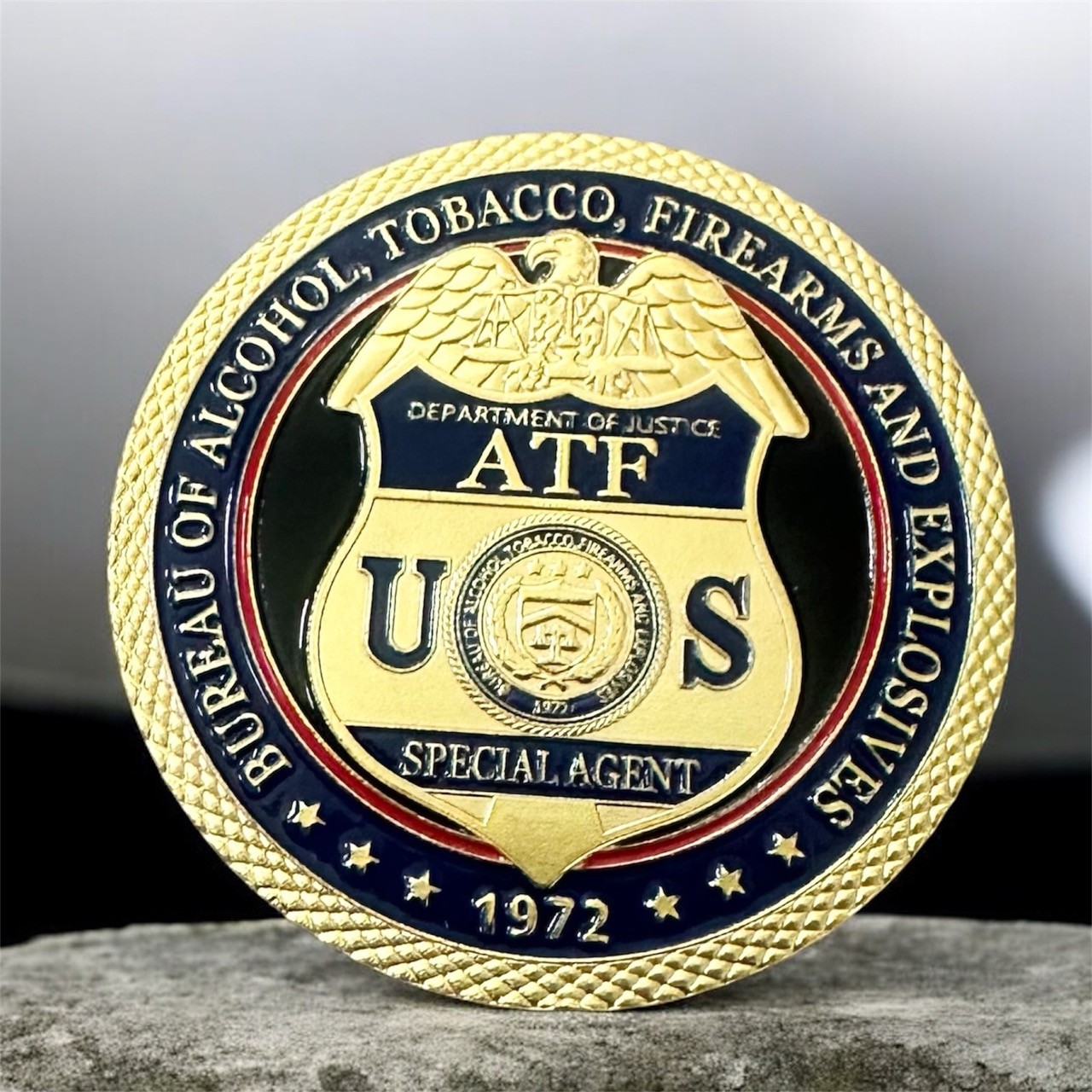 DEPT OF ALCOHOL TOBACCO FIREARMS (ATF) Challenge Coin ·IN STOCK· ·FAST SHIPPING· DEPT OF ALCOHOL TOBACCO FIREARMS (ATF) Challenge Coin ·IN STOCK· ·FAST SHIPPING·