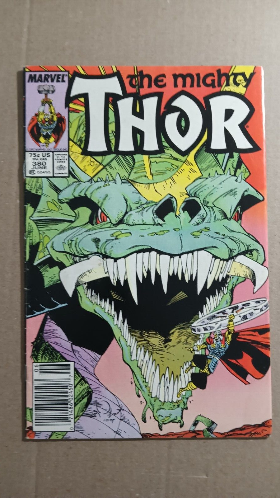 the Mighty Thor # 380 newsstand