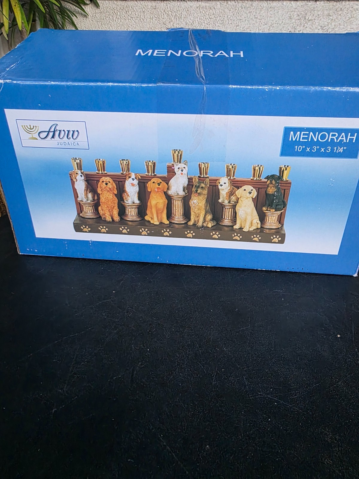 Dog Menorah Hanukkah Chanukkah Whimsical Fun Aviv Judaica 2011 Jessica Sporn Dog Menorah Hanukkah Chanukkah Whimsical Fun Aviv Judaica 2011 Jessica Sporn