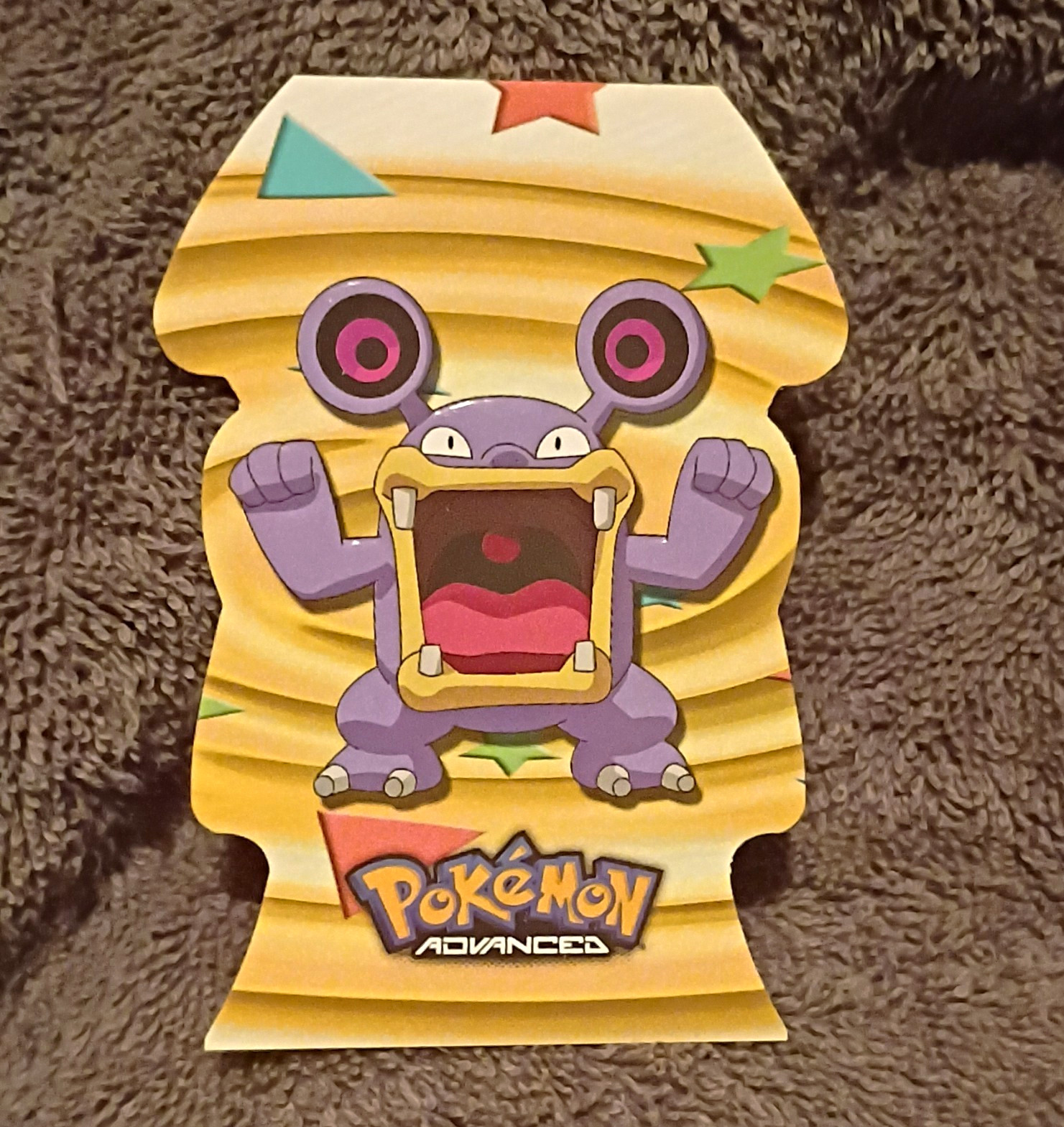 Topps Pokémon Advanced Loudred 2003 Embossed Evolution Insert Card #14/18
