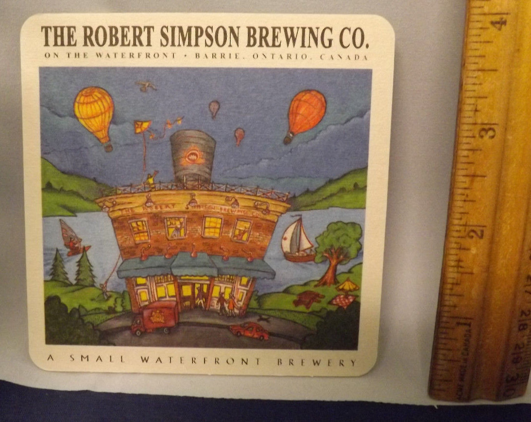 Coaster. The Robert Simpson Brewing Co. 