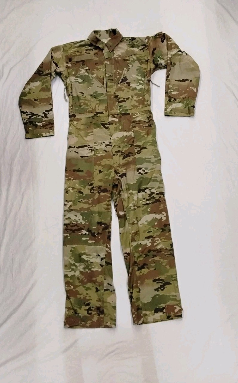 US Military OCP Multicam Mechanic’s Coveralls - Size Medium