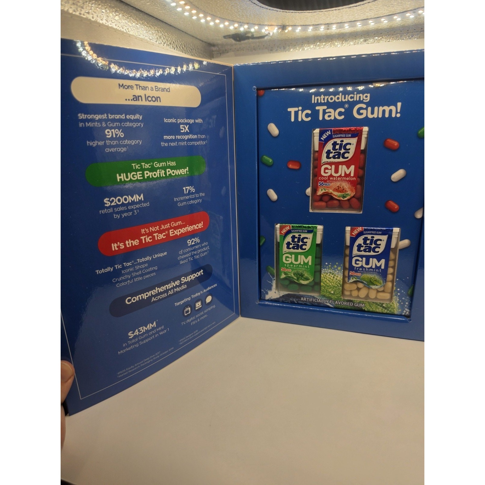 Rare Tic Tac Sugar Free Gum Promo Item, Freshmint, Spearmint & Watermelon Rare Tic Tac Sugar Free Gum Promo Item, Freshmint, Spearmint & Watermelon