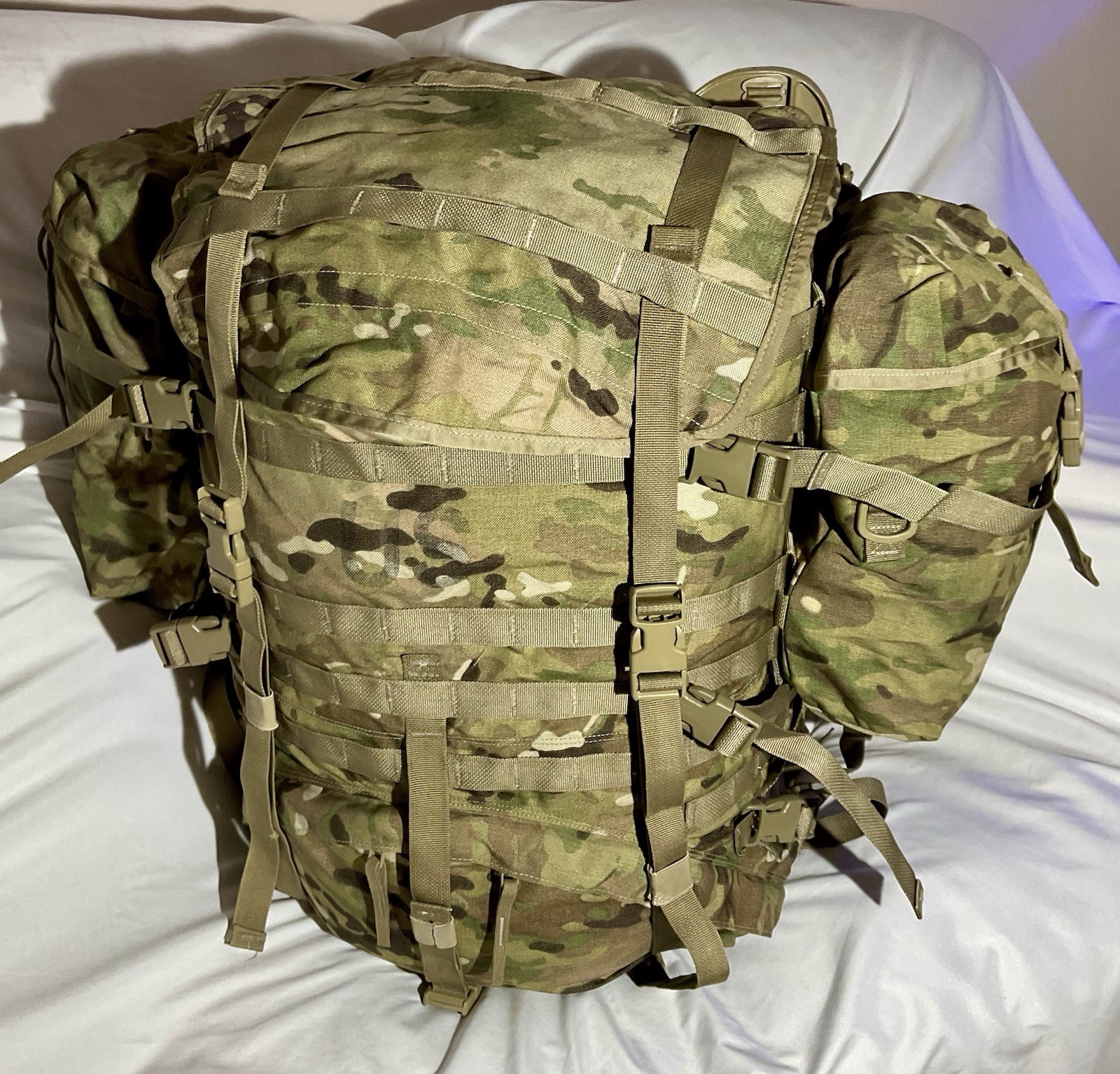 Complete Set OCP MOLLE II LARGE RUCKSACK MULTICAM Field Pack Backpack ARMY USGI