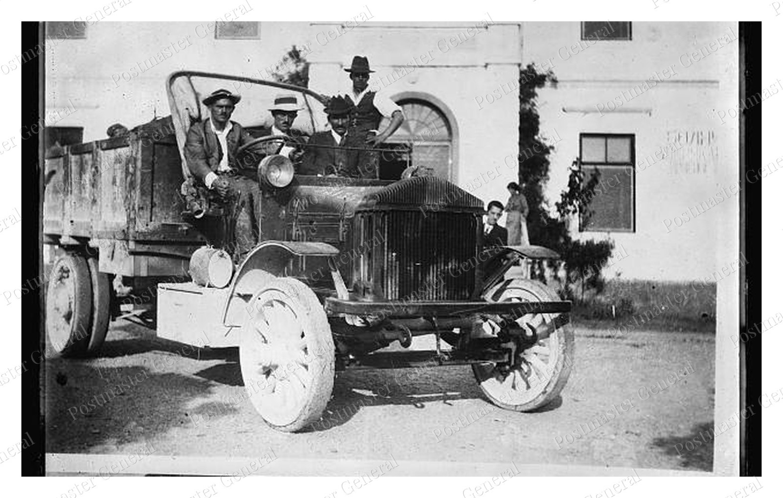 Podgorica Montenegro Supply Truck Standard Postcard COPY RPPC Podgorica Montenegro Supply Truck Standard Postcard COPY RPPC