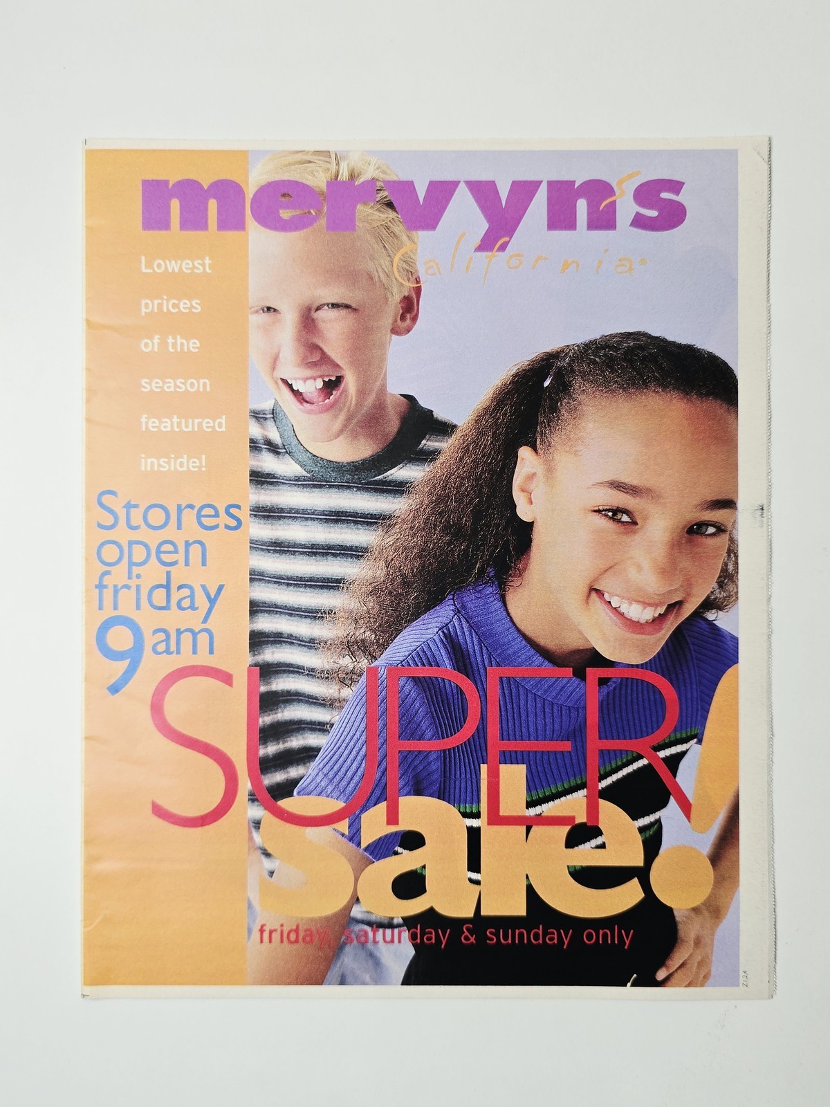 1997 Mervyn's California Levis Sale Circular 28 Pages Vintage Catalog Store Ad