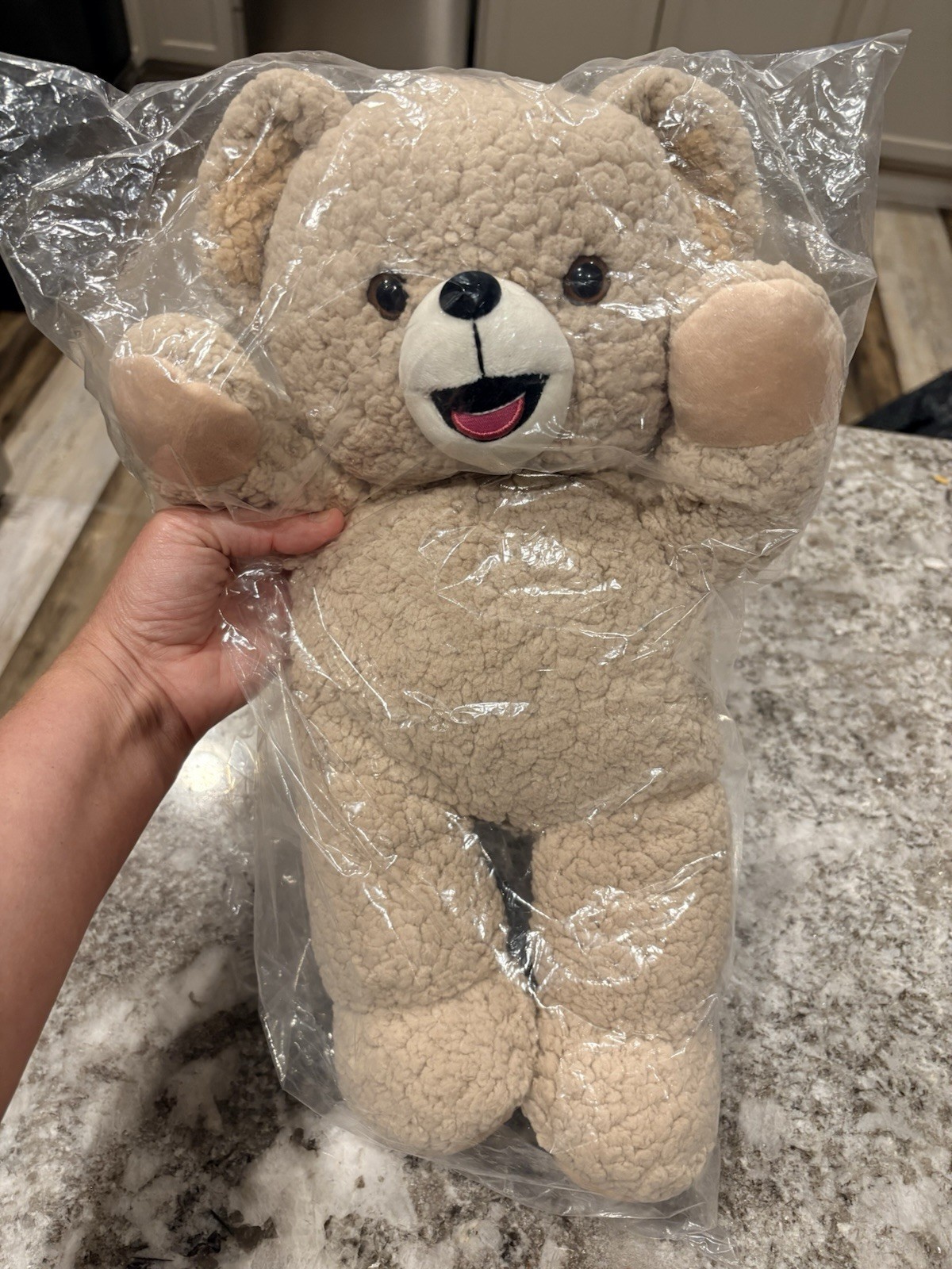 Snuggle Fabric Softener Teddy Bear Plush 16” NIB