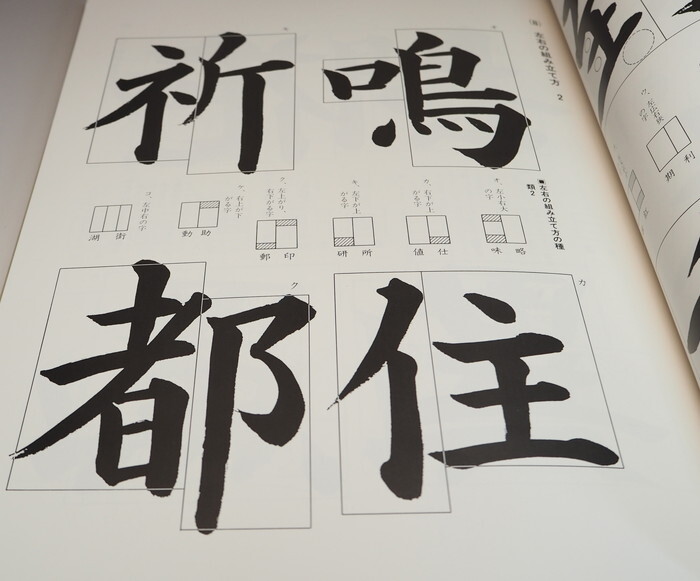 Basics of Japanese Calligraphy illustrated book from Japan (0964)