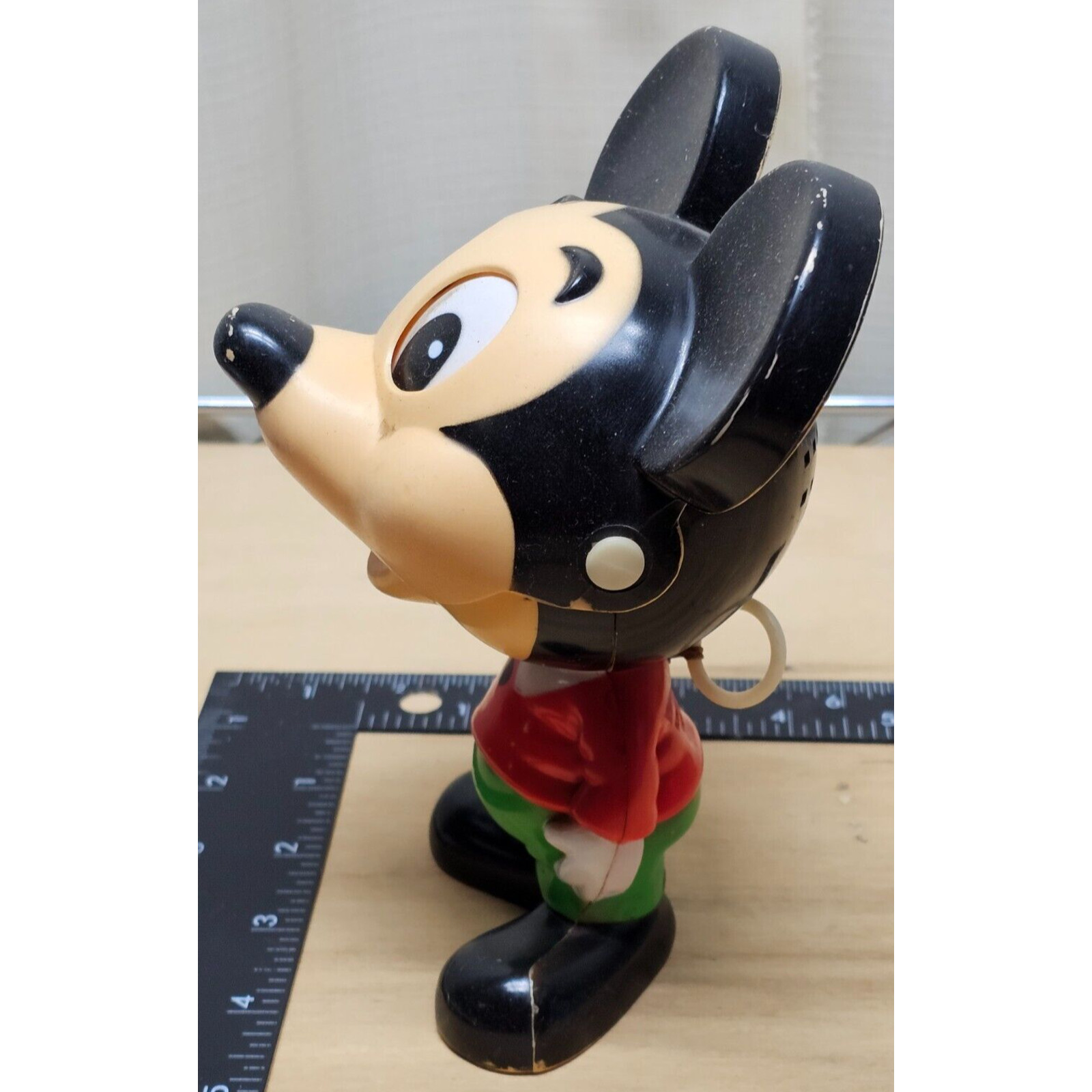 Vintage 1970s Mattel Chatter Chums Mickey Mouse Pull String Talking Toy 1976 Vintage 1970s Mattel Chatter Chums Mickey Mouse Pull String Talking Toy 1976