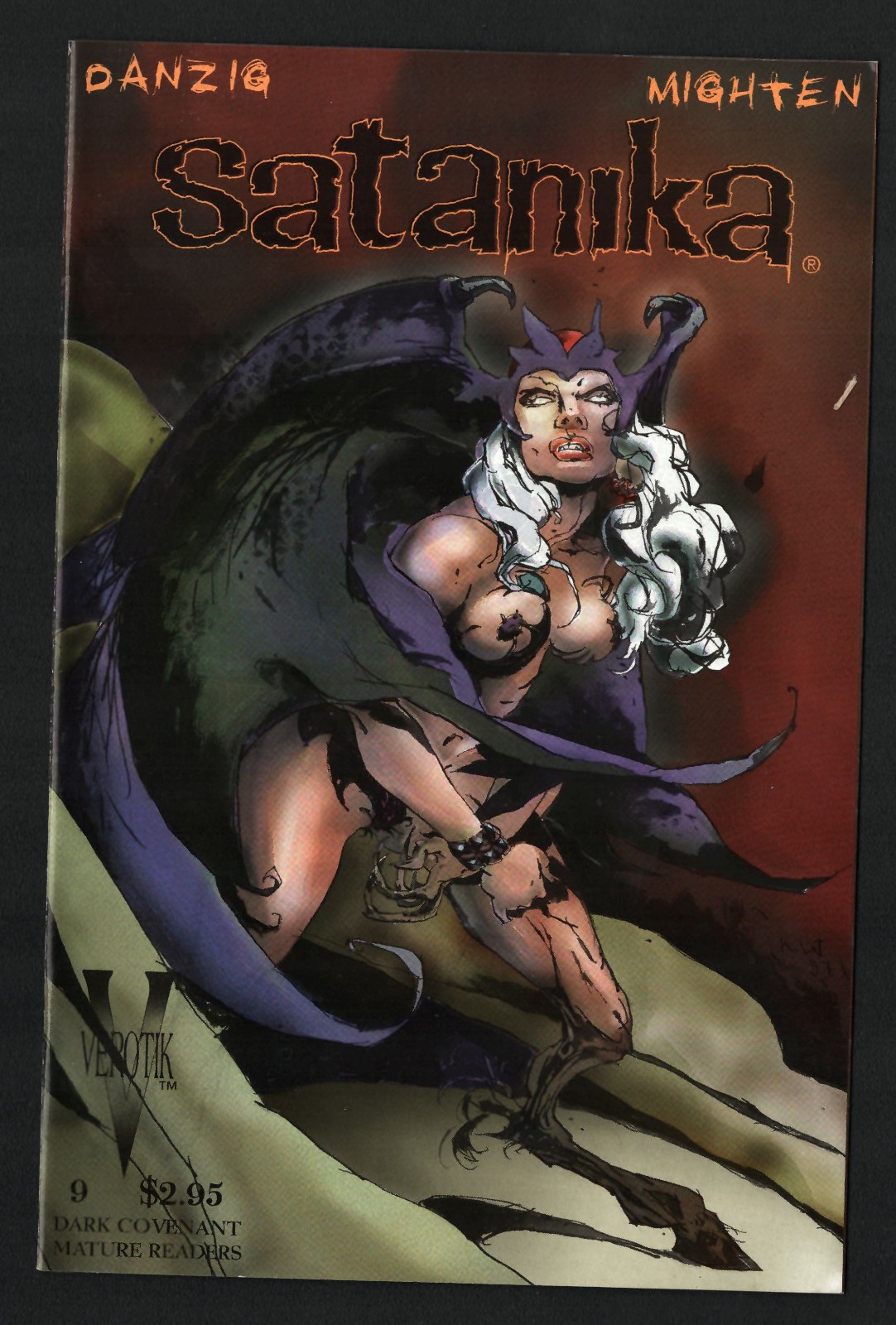 #2575 Satanika #9 1998 Verotik Danzig
