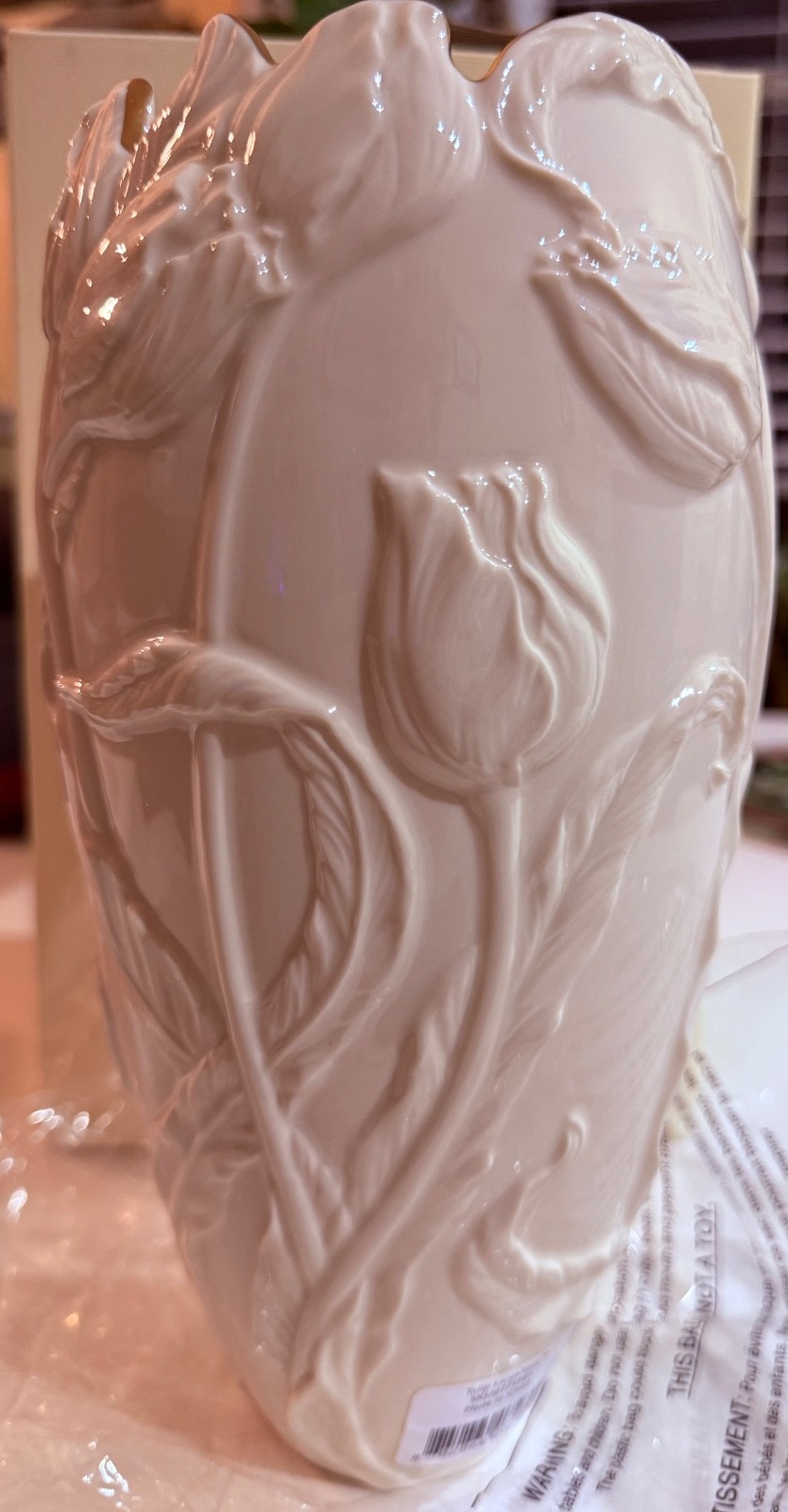 Lenox Tulip Large Vase 10\ Lenox Tulip Large Vase 10\