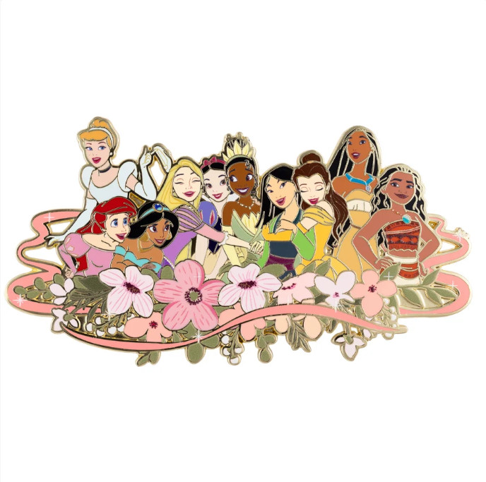 PRESALE Pink A La Mode Princess Jumbo Pin LE 500 4” Confirmed