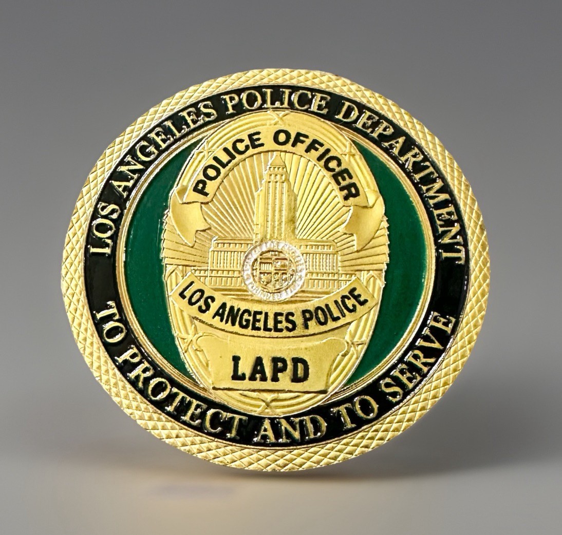 LAPD Los Angeles Police Agent Challenge Coin ·IN STOCK· ·FAST SHIPPING· ·NEW· LAPD Los Angeles Police Agent Challenge Coin ·IN STOCK· ·FAST SHIPPING· ·NEW·