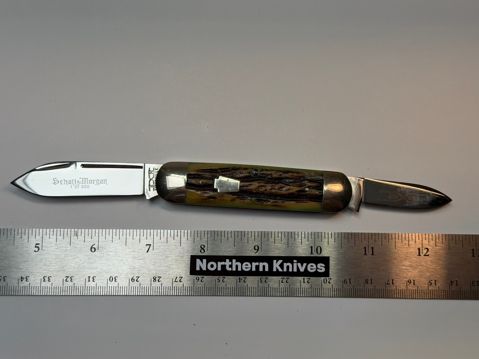 Schatt and Morgan Sunfish Knife - Rare 1 of 600 (Model 042265) Schatt and Morgan Sunfish Knife - Rare 1 of 600 (Model 042265)