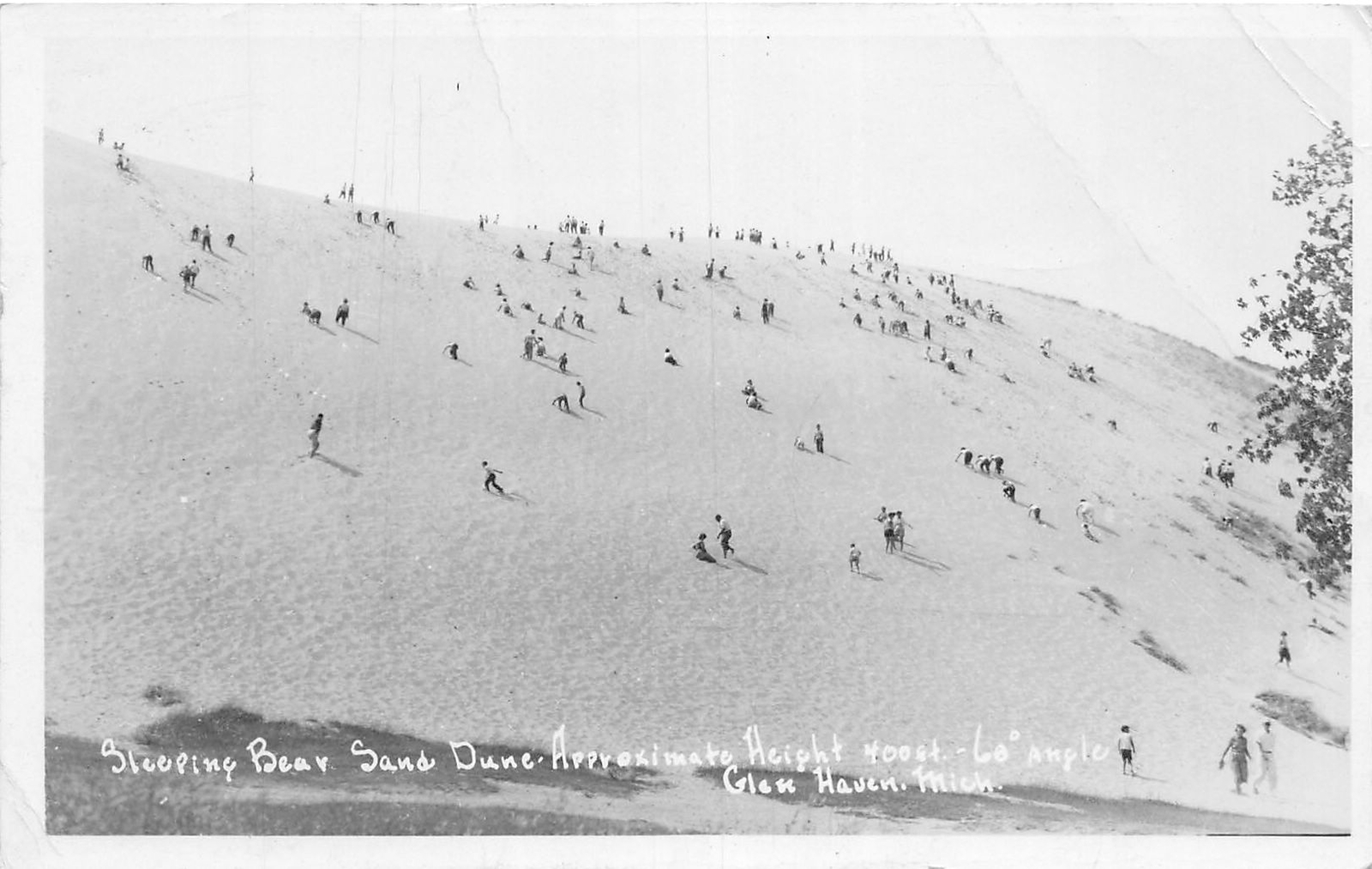 J71/ Glen Haven Michigan RPPC Postcard c1940s Sleeping Bear Sand Dunes 289 J71/ Glen Haven Michigan RPPC Postcard c1940s Sleeping Bear Sand Dunes 289
