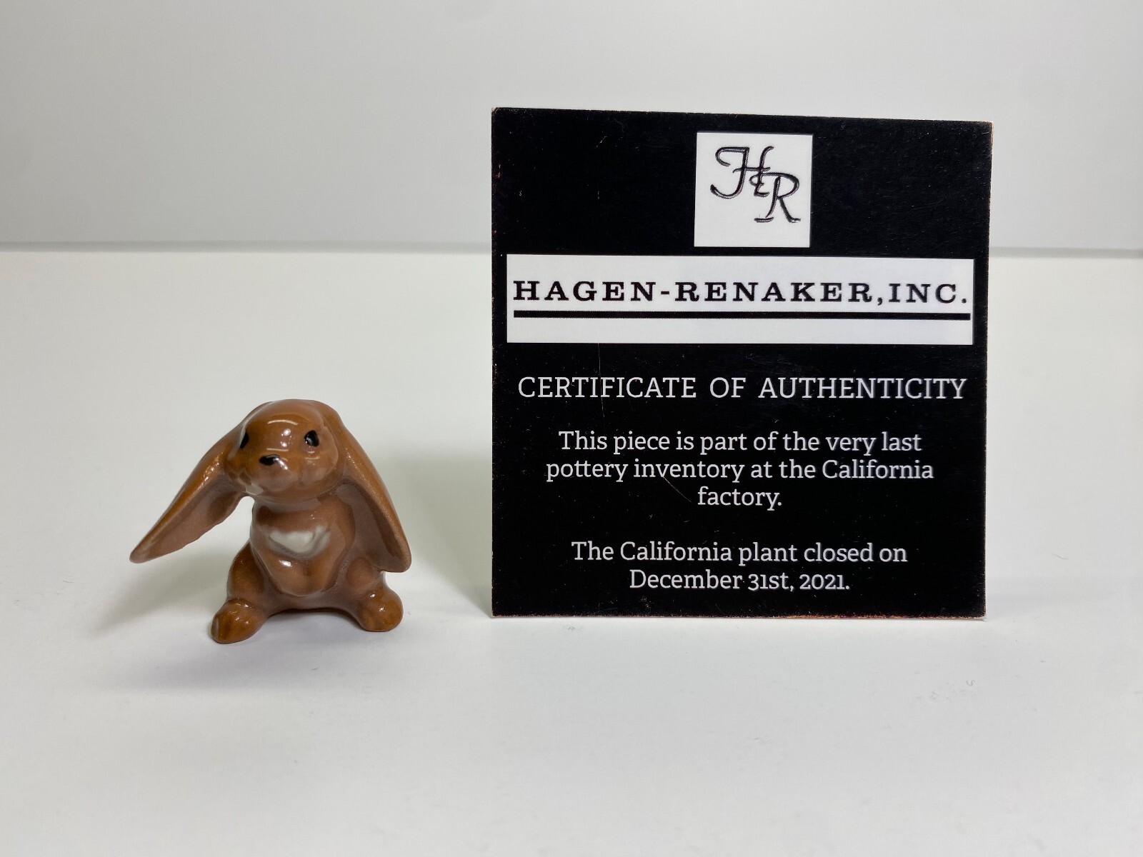 Hagen Renaker #A-126 861 NOS Lopear Rabbit Last of the HR Stock 