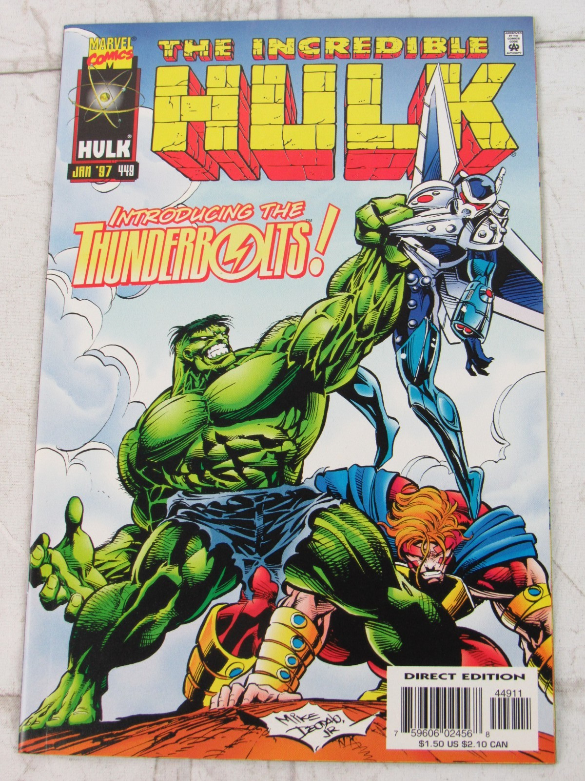 The Incredible Hulk #449 Jan. 1997 Marvel Comics