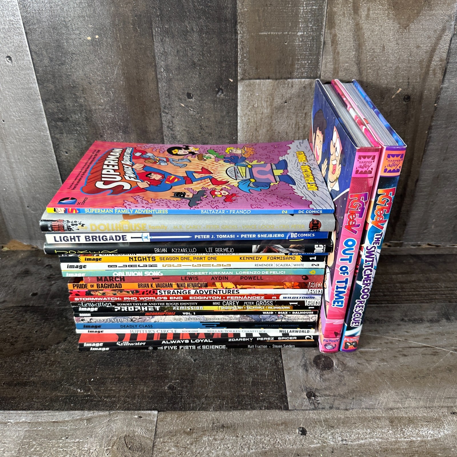 TPB Graphic Novel Lot Of 21 Mixed Lot Image COmics Harper Alley See photos TPB Graphic Novel Lot Of 21 Mixed Lot Image COmics Harper Alley See photos