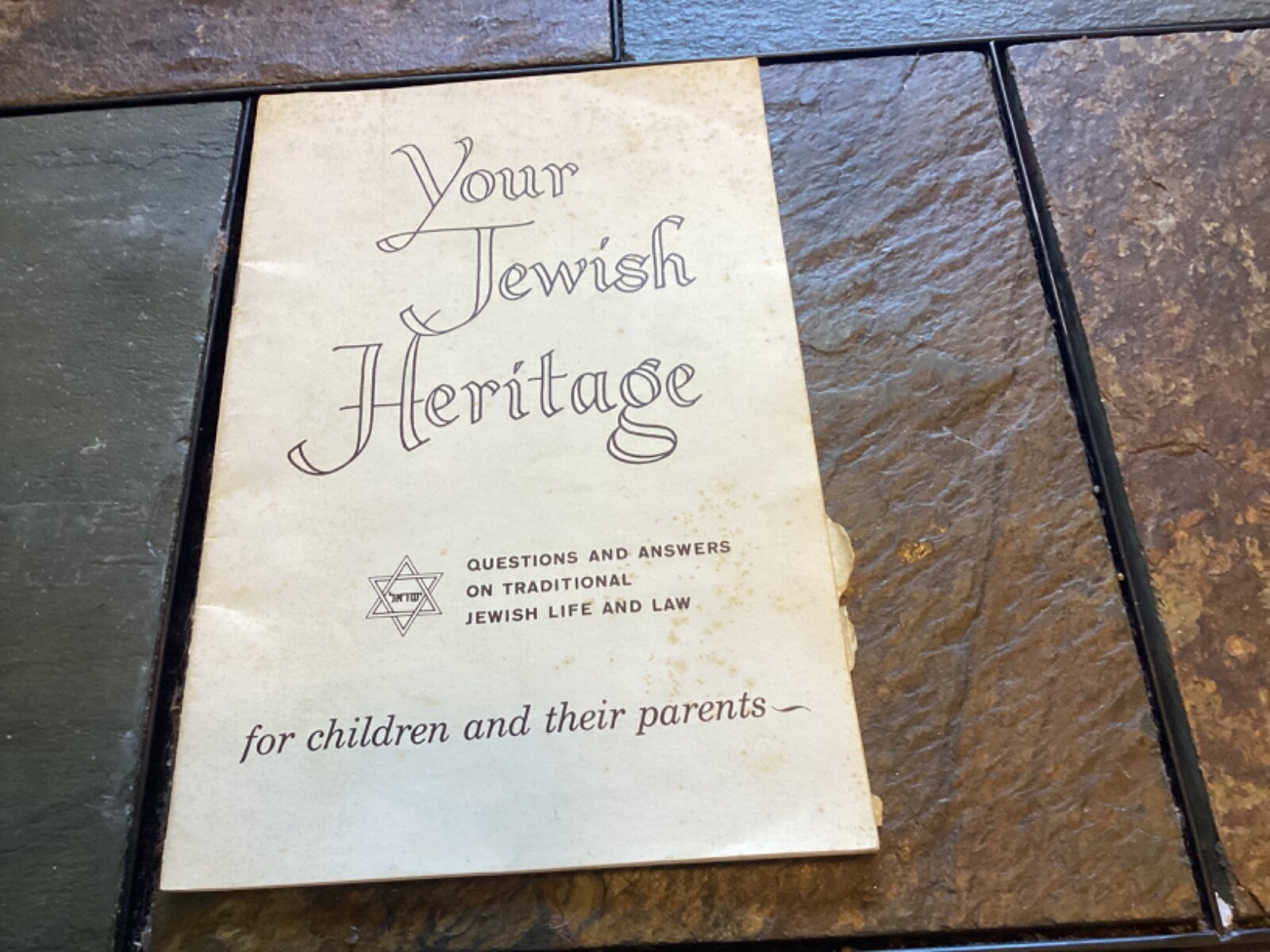 1961 Kraft Foods “Your Jewish Heritage” Booklet