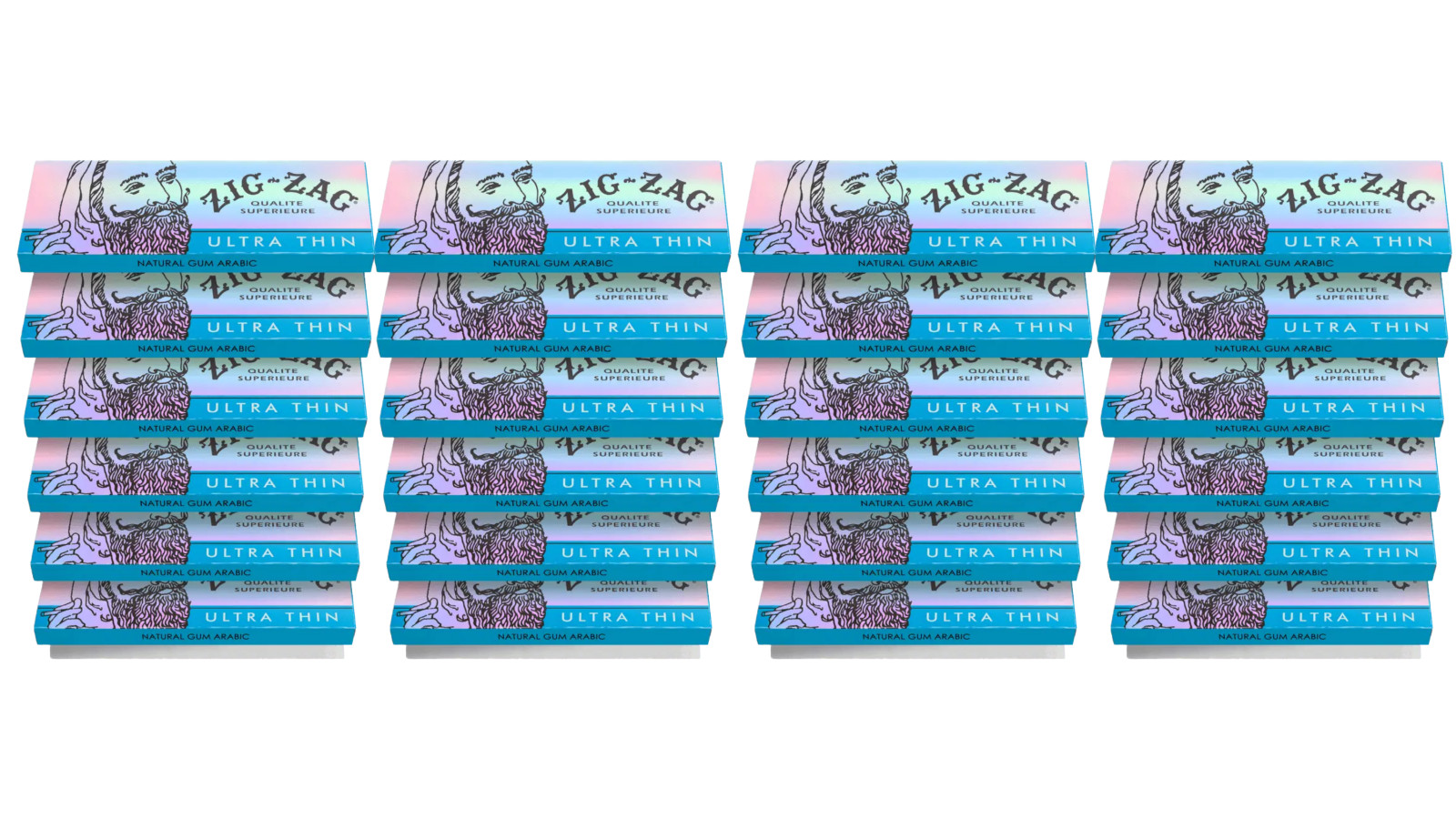Zig Zag Ultra Thin 1 1/4 Cigarette Rolling Paper 24 Pack