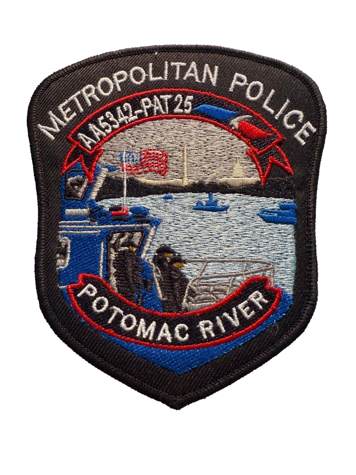 METROPOLITAN POLCIE PATCH with 2025 Potomac River mid-air collision 5 METROPOLITAN POLCIE PATCH with 2025 Potomac River mid-air collision 5