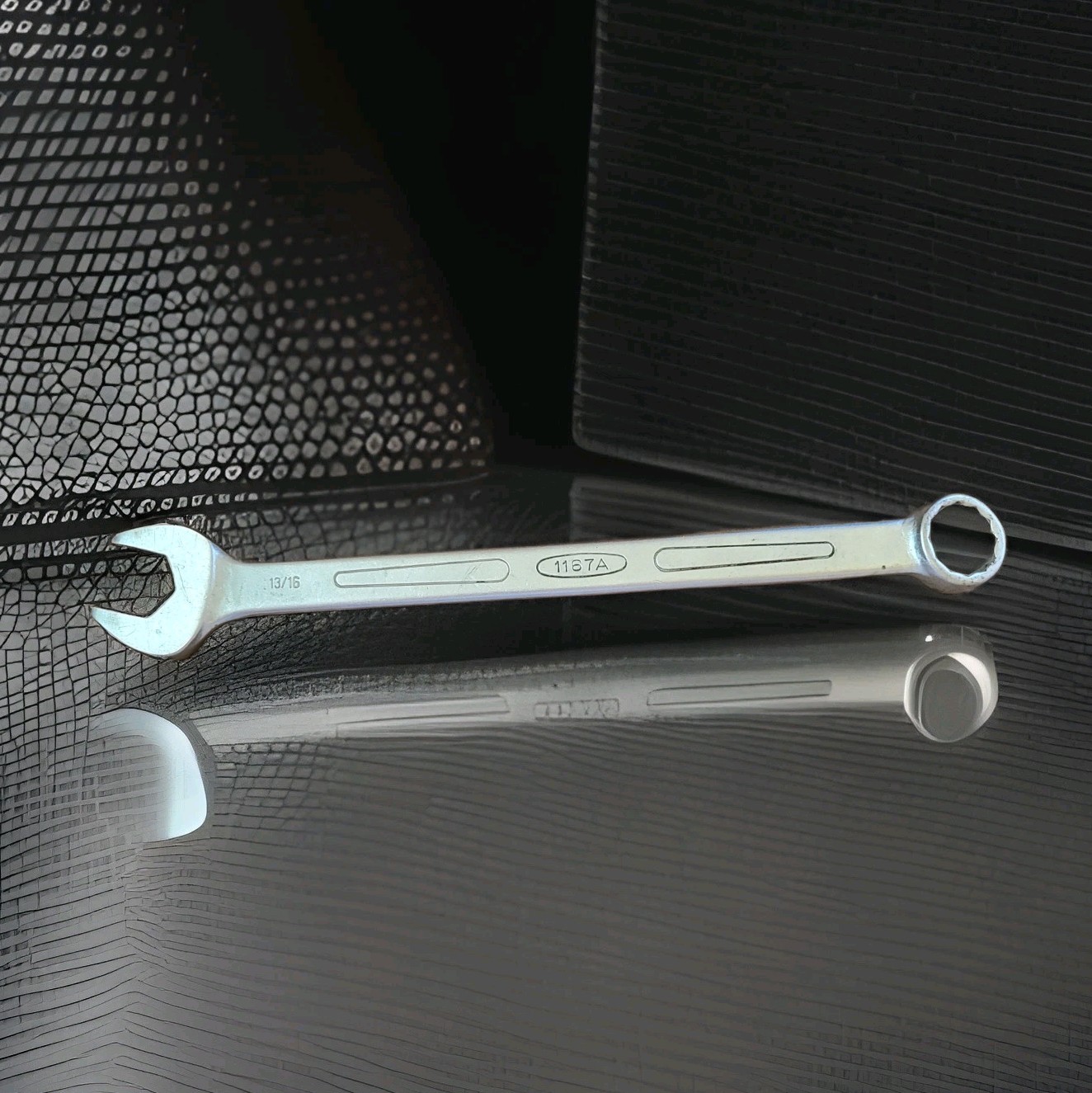 Vintage BONNEY Combination Wrench 1167A 13/16\ Vintage BONNEY Combination Wrench 1167A 13/16\
