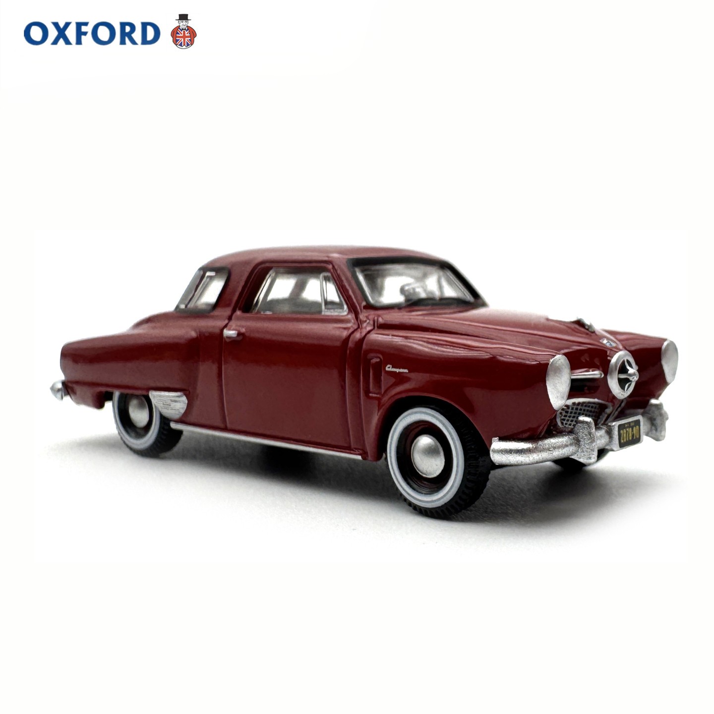 OXFORD 1/87 1950 Studebaker Starlight Bullet Nose Diecast Model