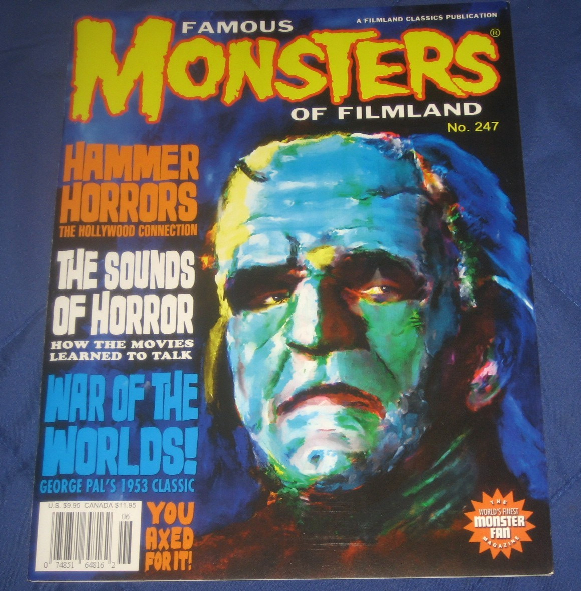 FAMOUS MONSTERS #247 /  BIG HALLOWEEN MONSTER MAG SALE