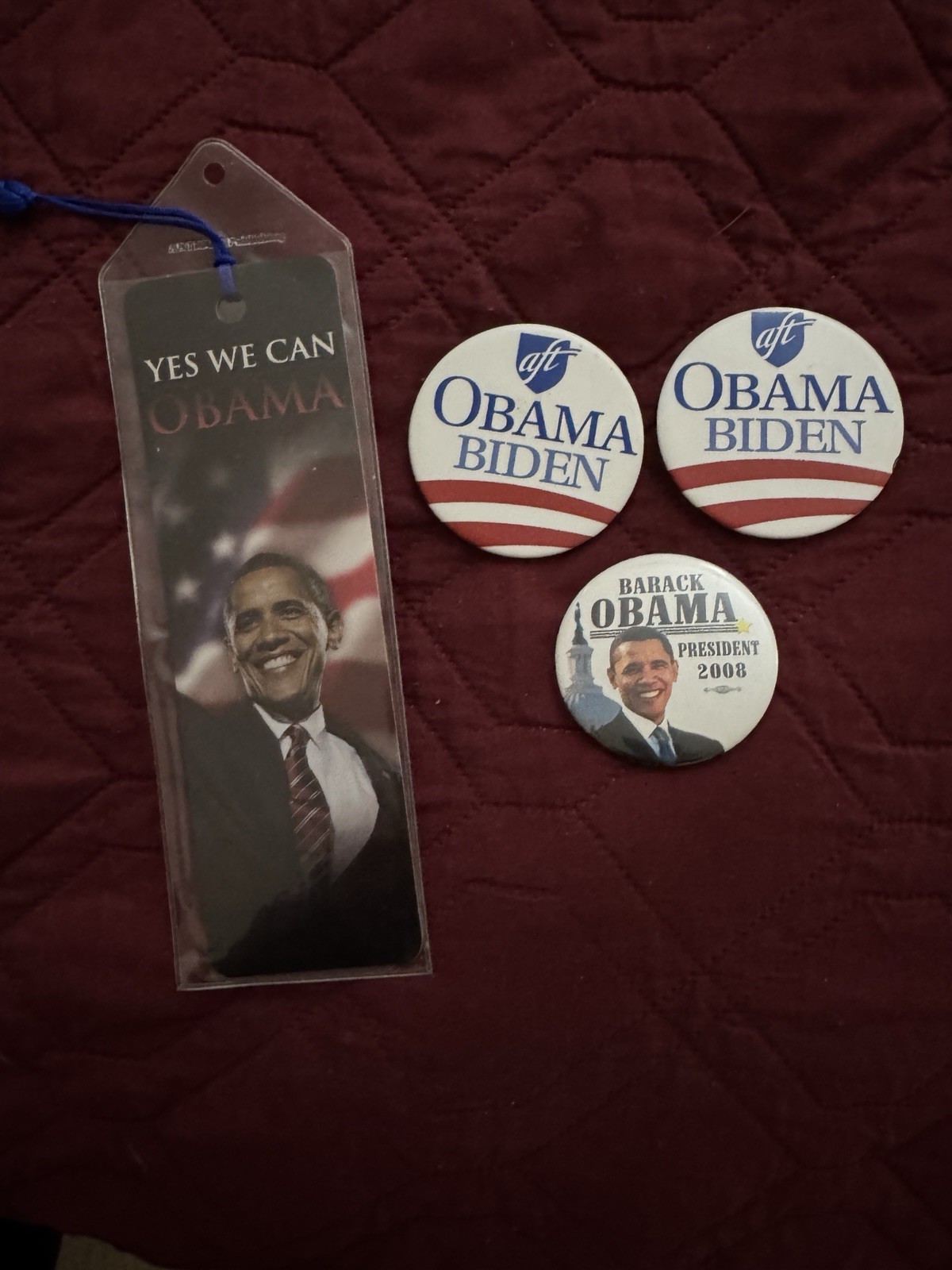 Obama Biden 2008 Official buttons (3)  