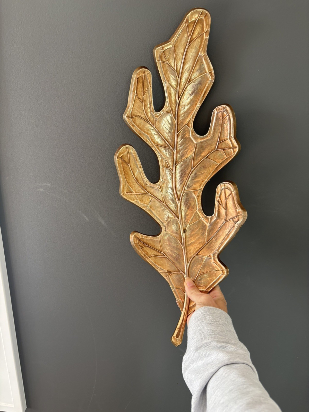 Vintage Syroco Gold Oak Leaf WallHanging MCM Decor Hollywood Regency-Made in USA Vintage Syroco Gold Oak Leaf WallHanging MCM Decor Hollywood Regency-Made in USA