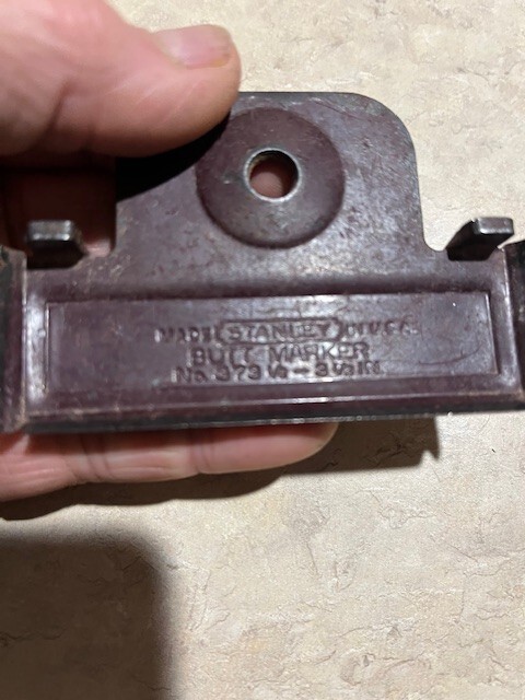 Vintage Stanley BUTT MARKER No. 373 1/2 - 3 1/2 IN. 
