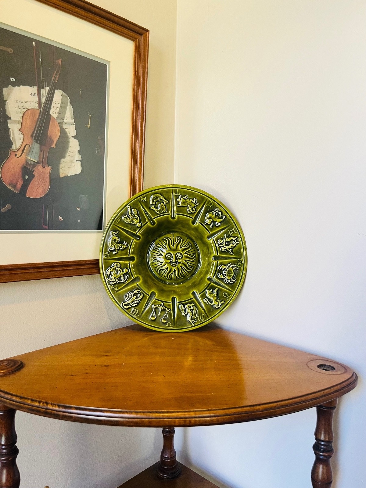 Vintage Zodiac Ashtray, 1971 Astrology Horoscope Bowl Dish, 1970\'s Celestial Vintage Zodiac Ashtray, 1971 Astrology Horoscope Bowl Dish, 1970\'s Celestial