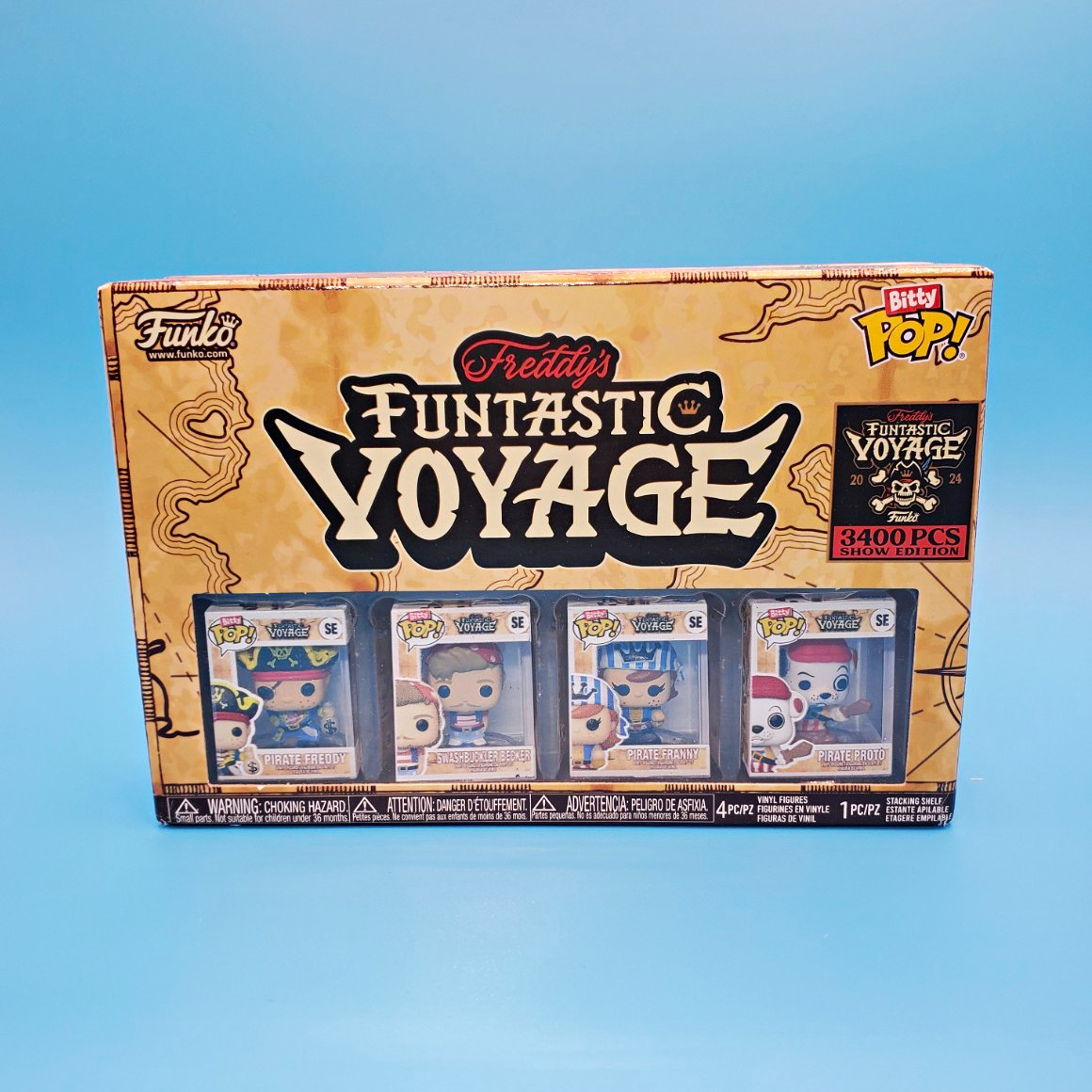 Funko Bitty Pop - Freddy\'s Funtastic Voyage FunDays 4-Pack 3400 Pcs