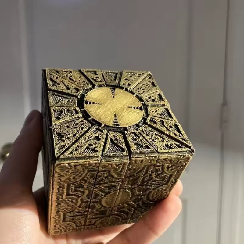 1:1 Hellraiser Puzzle Box Moveable Lament Horror Terror Figures Film Series 1:1 Hellraiser Puzzle Box Moveable Lament Horror Terror Figures Film Series