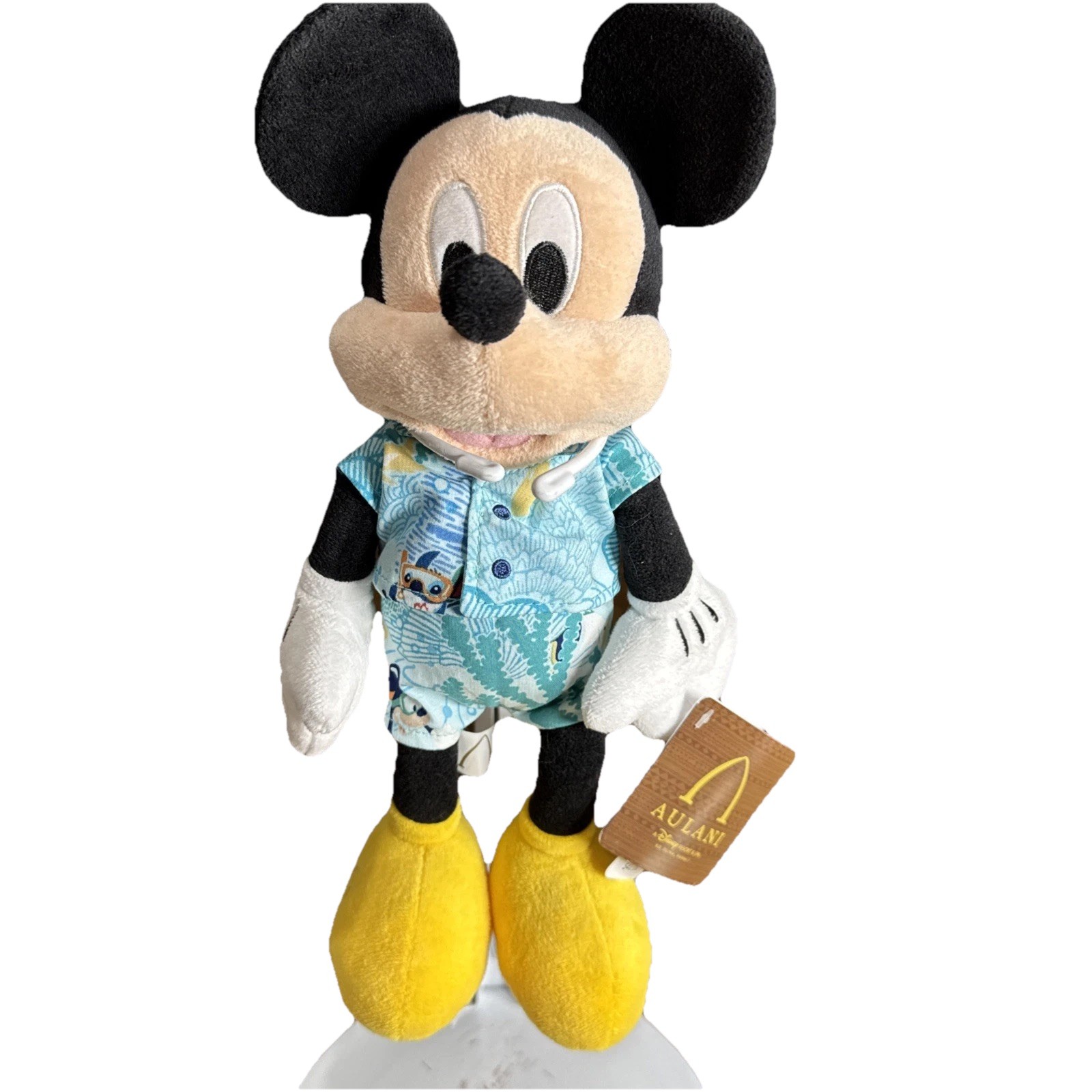 Rare NWT Disney X Tori Richard “Under The Sea” Aulani Exclusive Mickey Mouse 11”