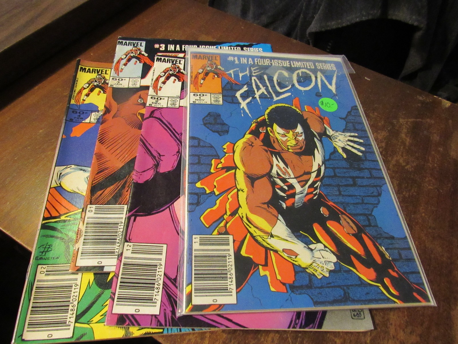 The Falcon #1 2 3 4 Marvel Mini Series Comic Book Set 1-4 1983 Complete The Falcon #1 2 3 4 Marvel Mini Series Comic Book Set 1-4 1983 Complete
