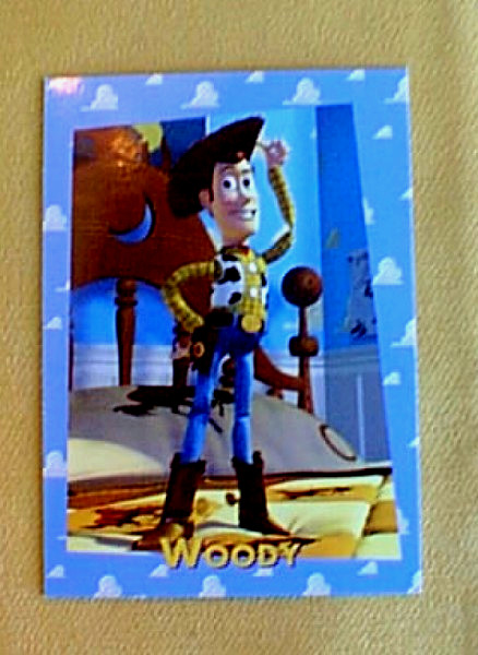 1995 SkyBox Toy Story Card Number 31 Woody - Disney \