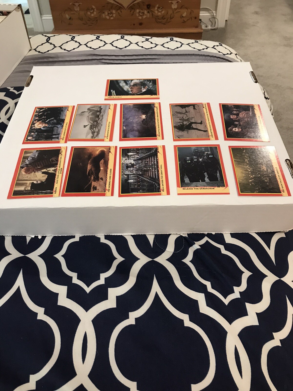 1984 Fleer Dune Trading Cards Lot of 11